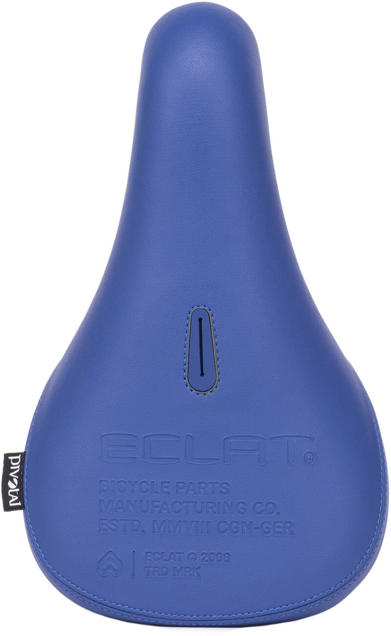 Eclat Bios Fat V2 Pivotal Bmx Sadel (Blue Leather) -  Wallride