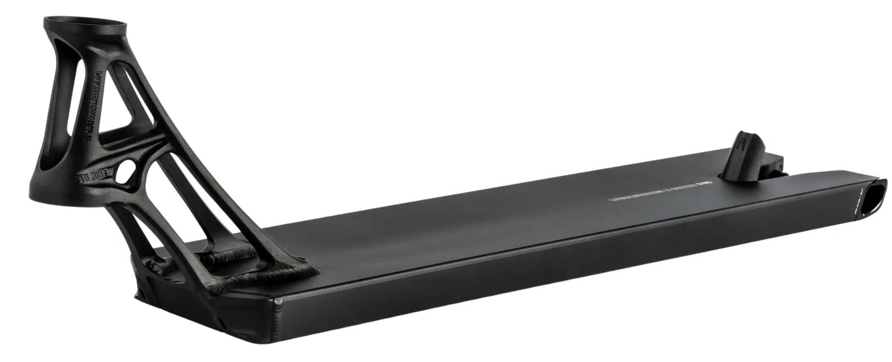 Ethic Pandemonium V2 Boxed Scooter Deck – Black | Pro – Wallride