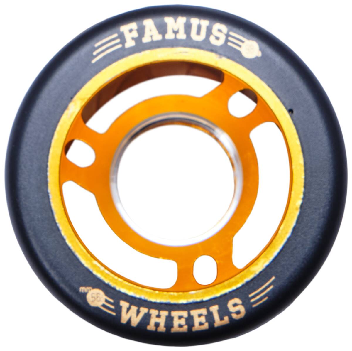 Famus Quad 56mm Wheel (Guld/Svart)