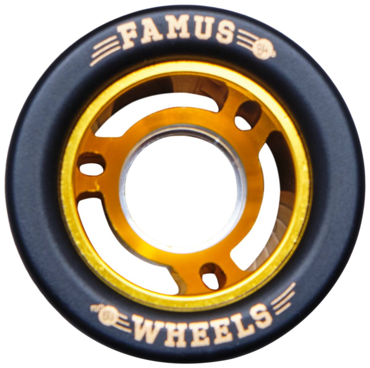 Famus Quad 60mm Wheel (Guld/Svart)