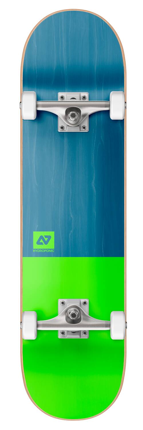 Hydroponic Clean Komplett Skateboard (Green-blue) -  Wallride
