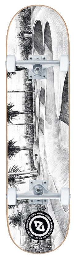 Hydroponic Spot Serie Komplett Skateboard (La Mar Bella) -  Wallride