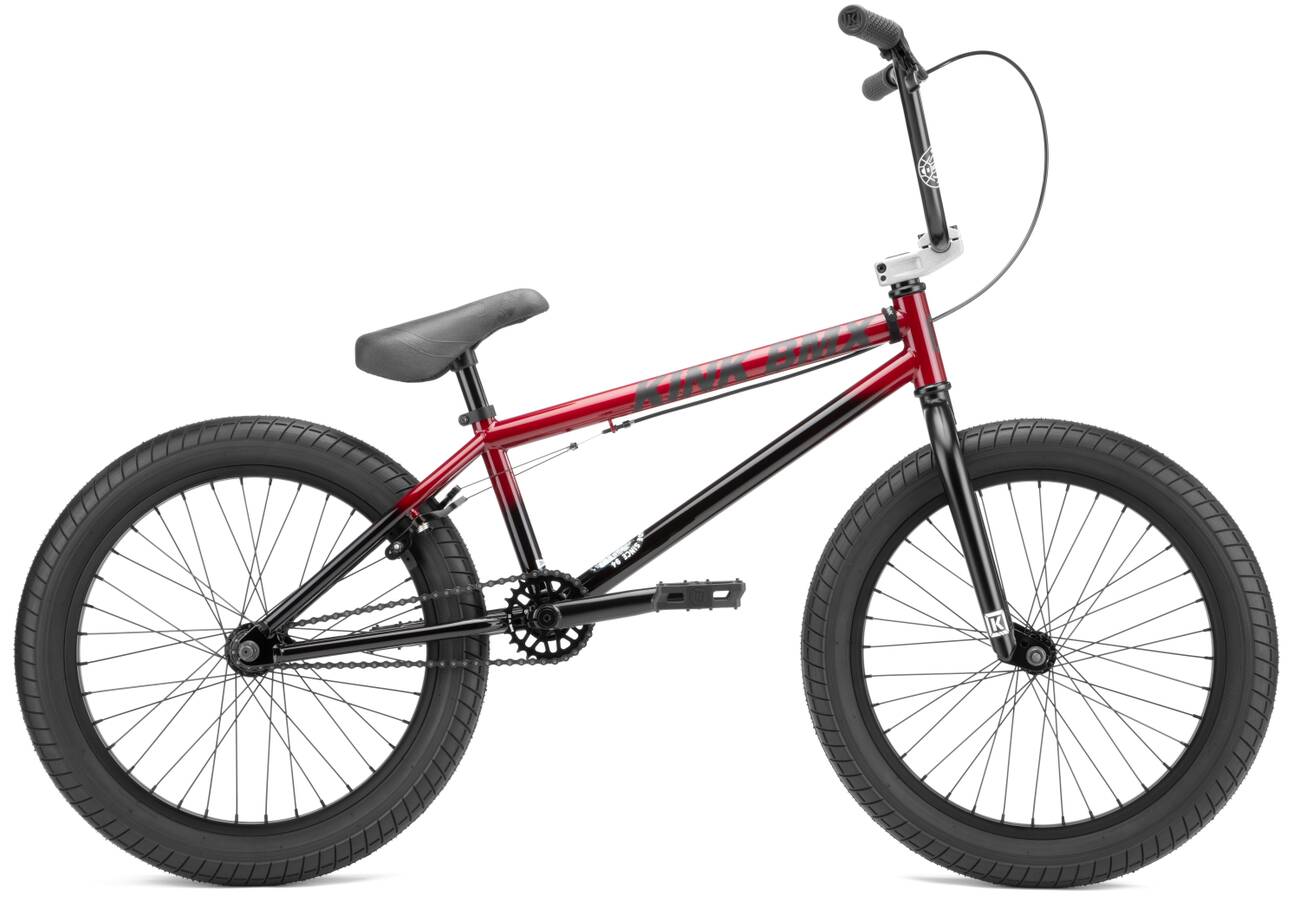 Kink Curb 20″ 2022 Freestyle BMX Cykel (Gloss Blood Orange) -  Wallride