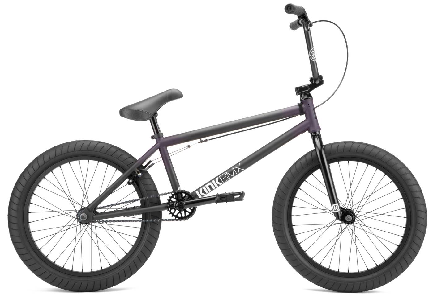 Kink Gap XL 20 2022 Freestyle BMX Bike Matte Spotlight Purple