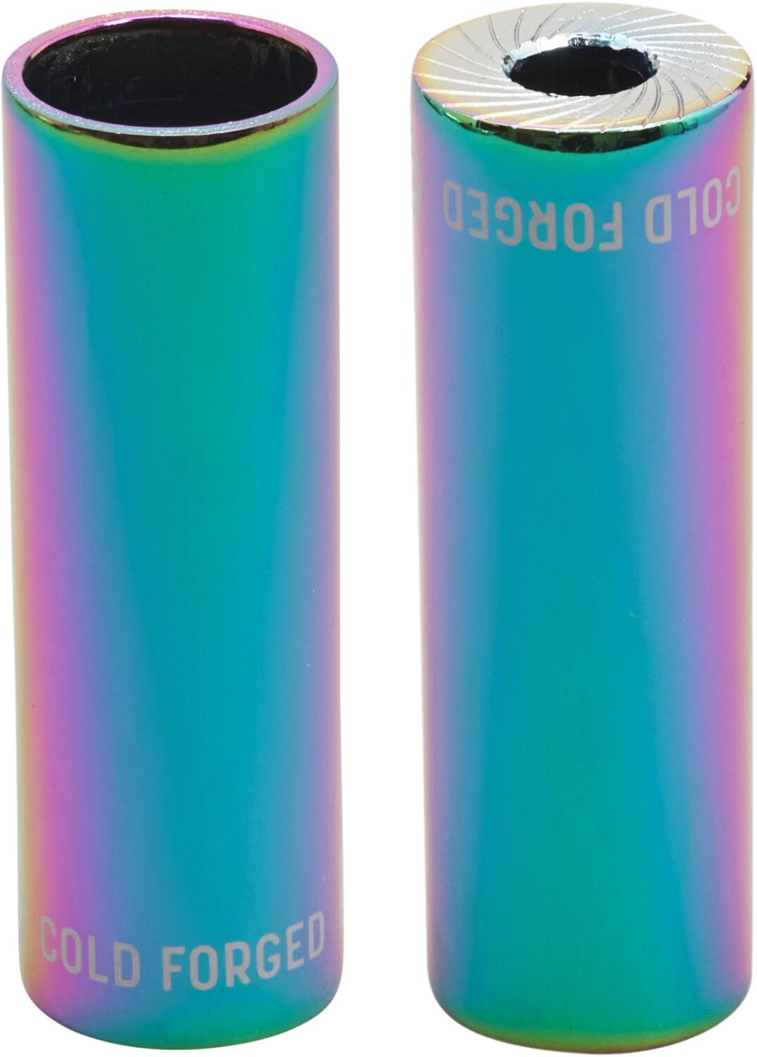 Oil slick store bmx pegs