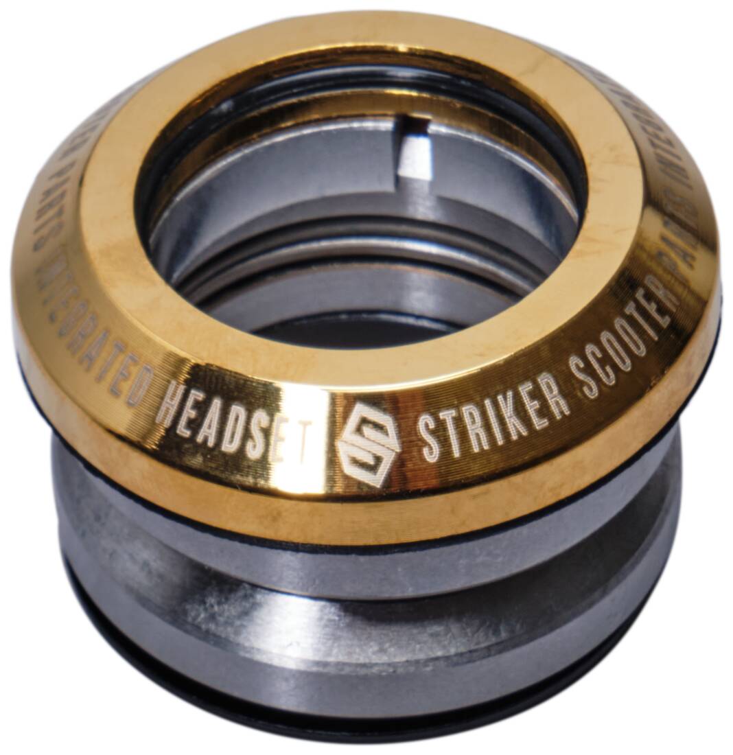 Striker Integrated Headset Sparkcykel (Gold Chrome) -  Wallride