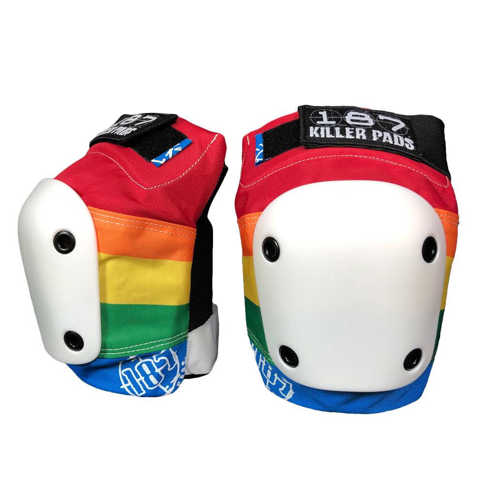 187 Killer pads slim knee pad (Rainbow)