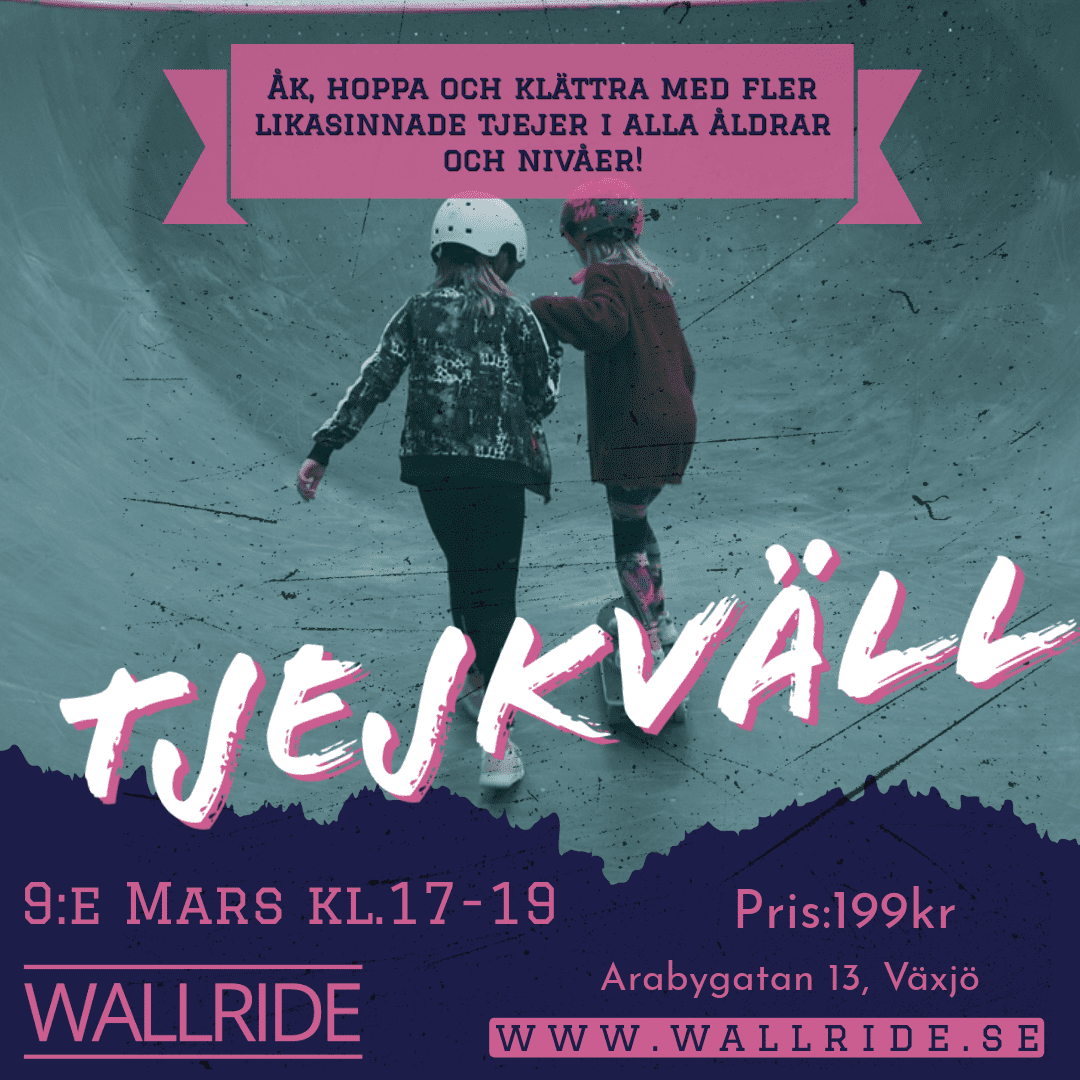 Tjejkväll 9/3 -  Wallride