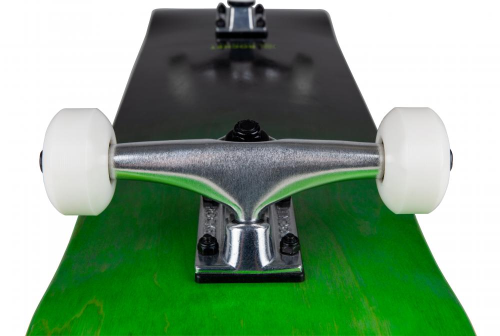 Rocket komplett skateboard 8.0 tum Hardrock Maple deck med polerade trucks