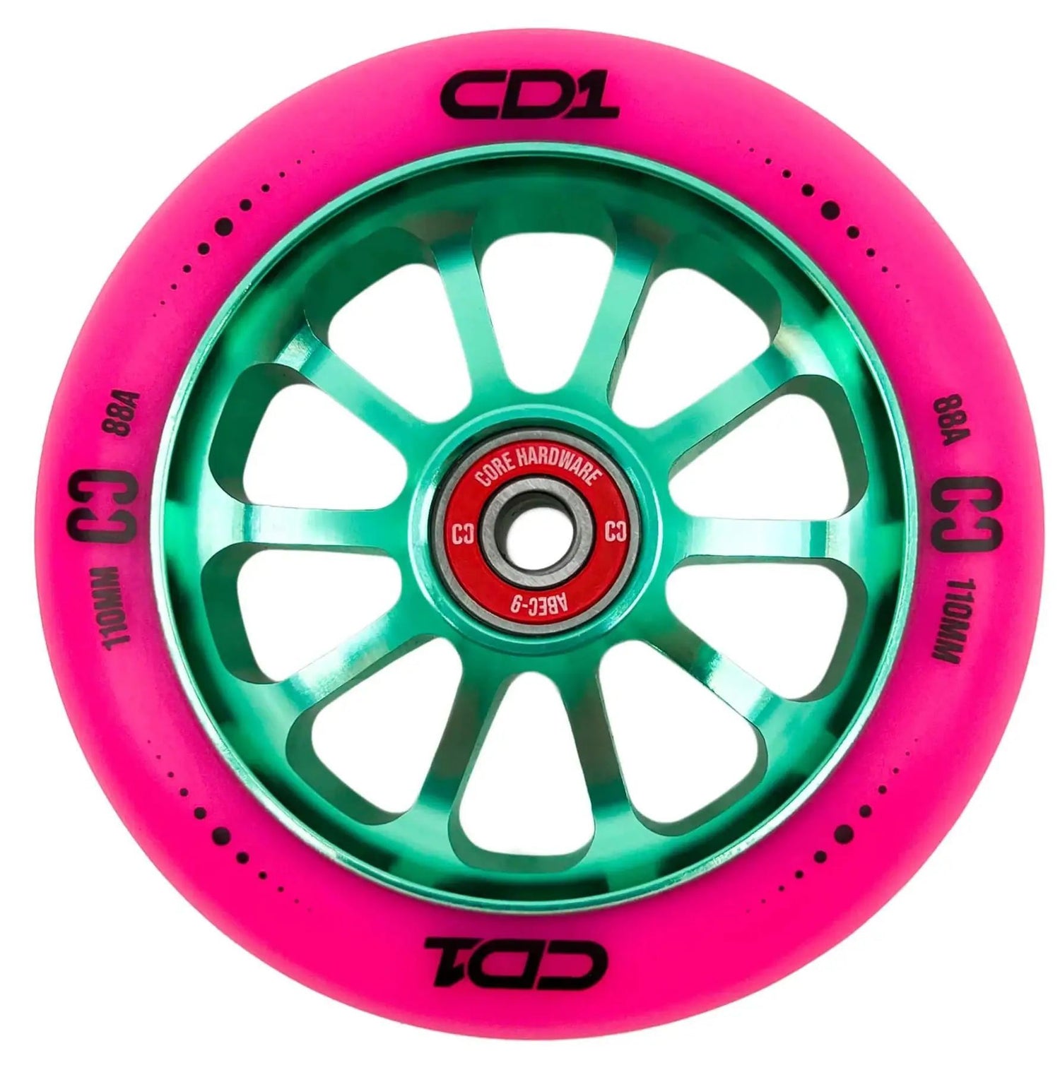 CORE CD1 Sparkcykel Hjul (Rosa)
