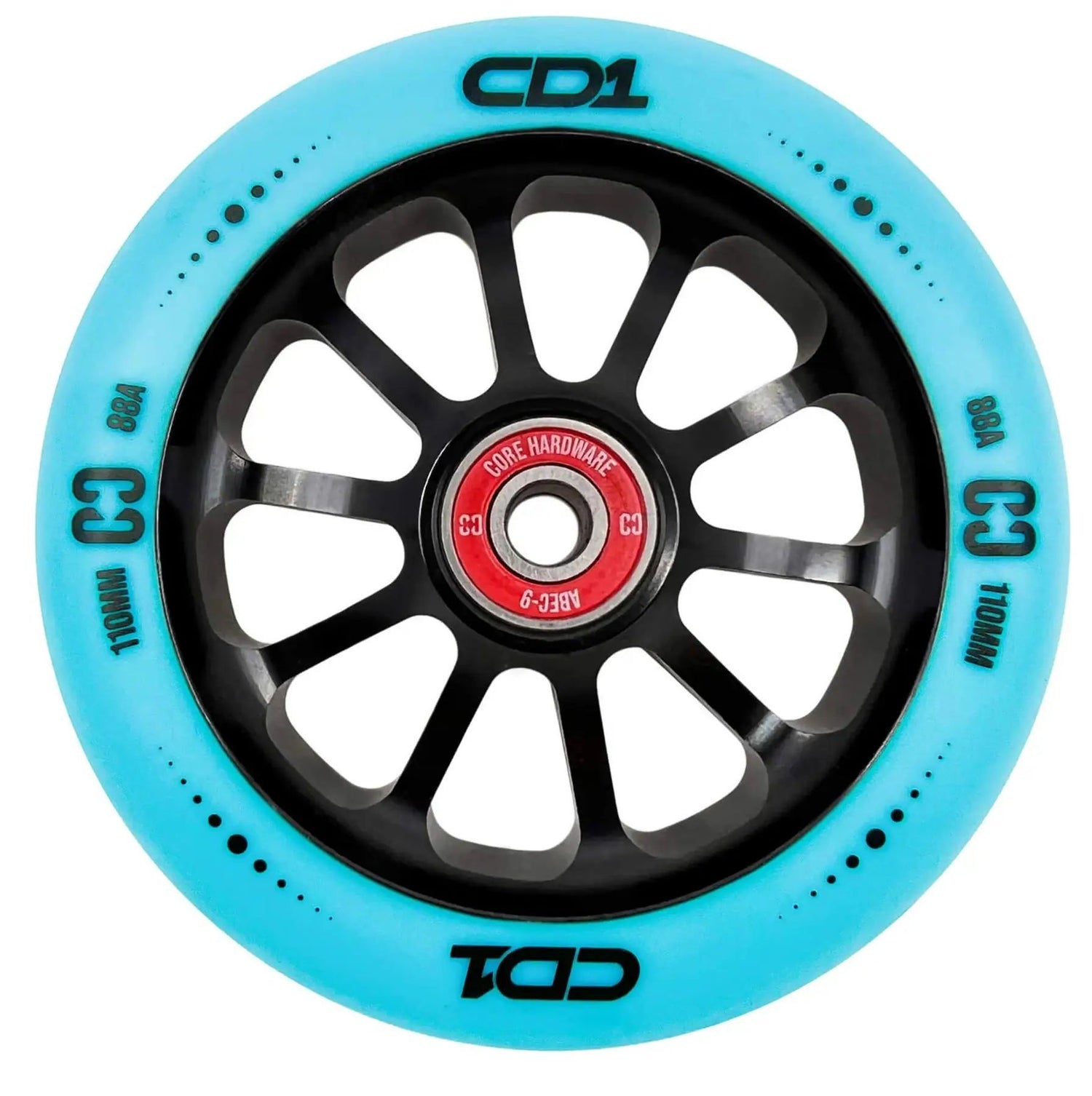 CORE CD1 Sparkcykel Hjul (Blå)