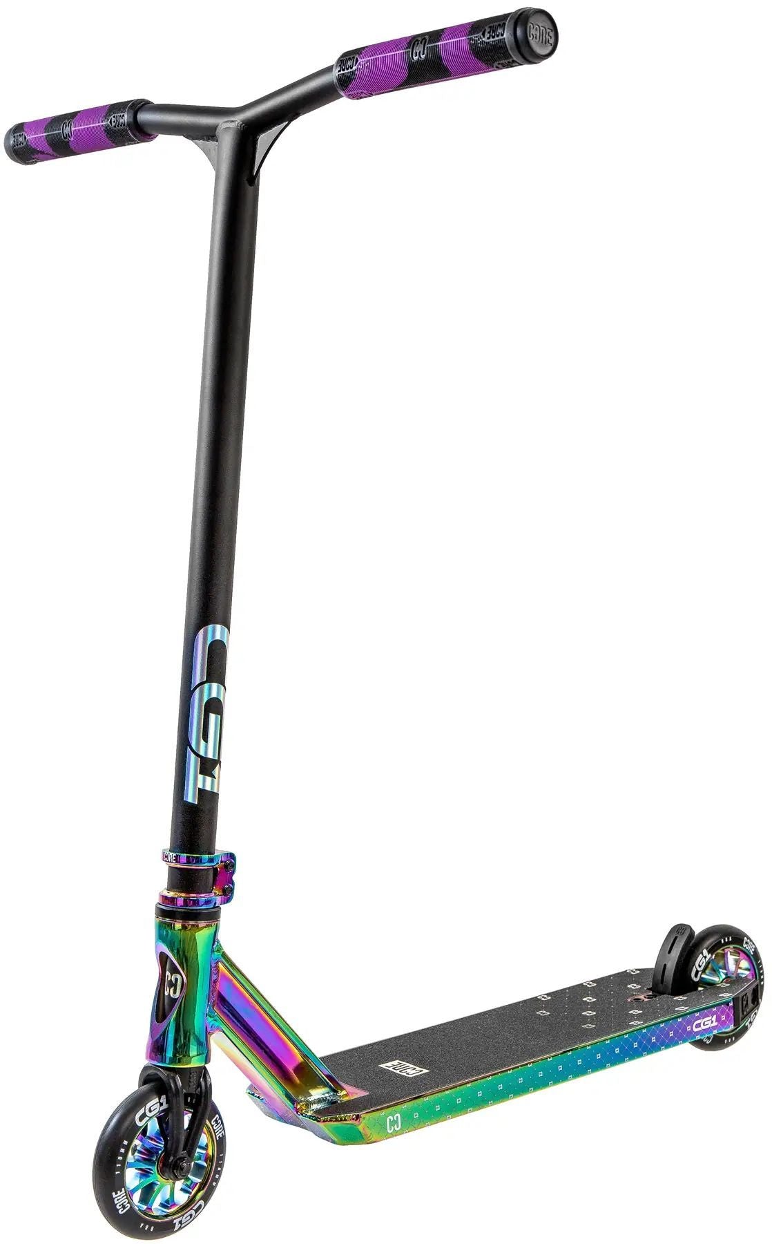 Trick sparkcykel designad för avancerade åkare, perfekt för stunt och freestyle, med fokus på prestanda och hållbarhet.