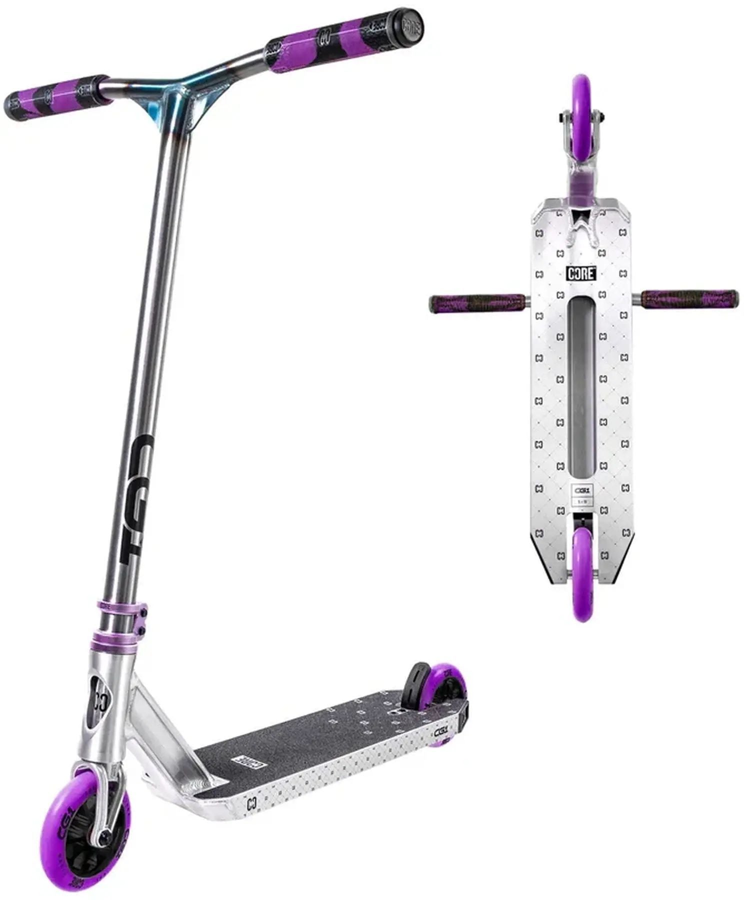 Trick sparkcykel designad för avancerade åkare, perfekt för stunt och freestyle, med fokus på prestanda och hållbarhet.