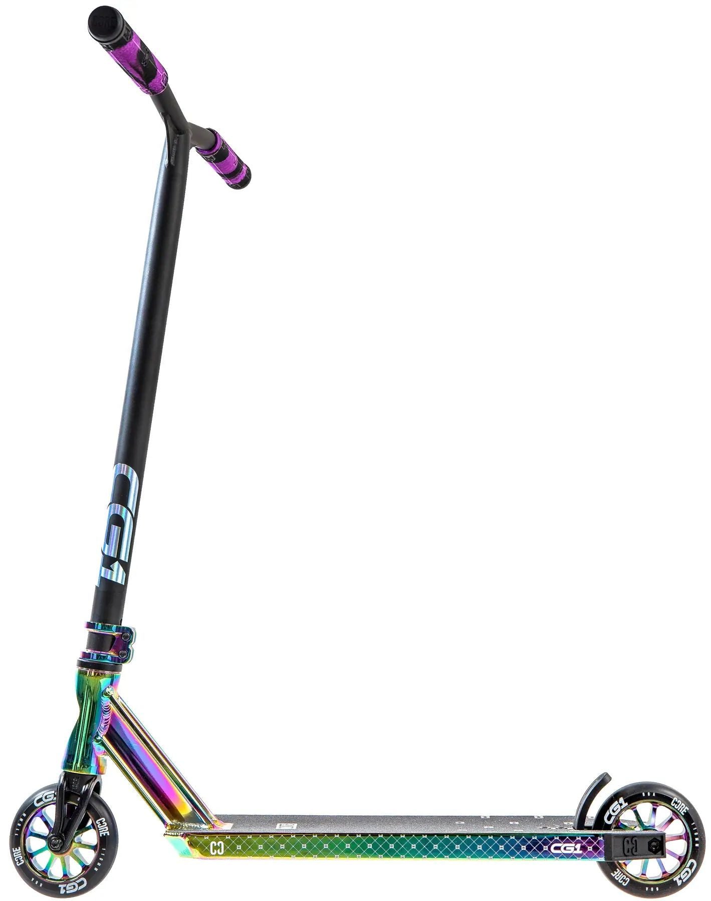 Trick sparkcykel designad för avancerade åkare, perfekt för stunt och freestyle, med fokus på prestanda och hållbarhet.