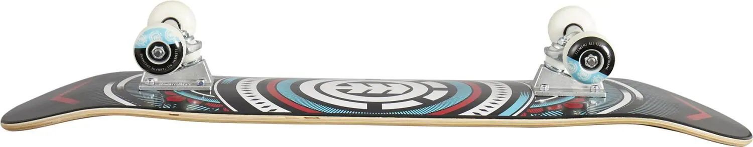 Komplett skateboard med design som passar både nybörjare och erfarna åkare, perfekt för staden och skateparker.