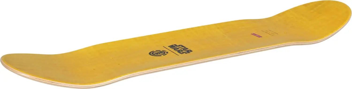 Skateboard deck med Star Wars-tema från Element, perfekt för entusiaster och samlare, med unika grafiska detaljer som hyllar den ikoniska sci-fi serien. Idealisk för både street riding och tricks.