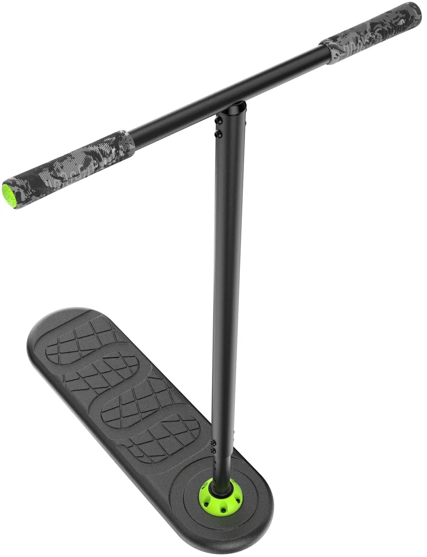 Trampoline scooter designad för trick och hopp, perfekt för både nybörjare och erfarna åkare. Idealisk för utomhusaktiviteter och ger en spännande upplevelse.