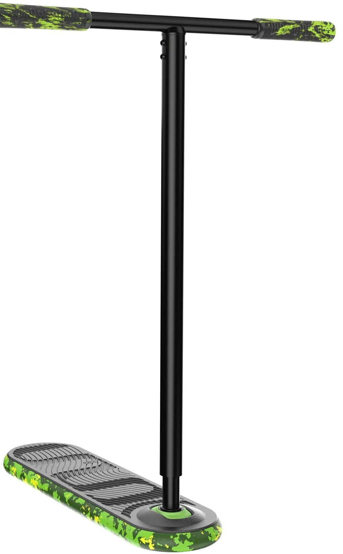 Trampoline scooter designad för tricks och stuntåkning, perfekt för både nybörjare och erfarna åkare som söker en högkvalitativ och hållbar lösning för actionfyllda aktiviteter.