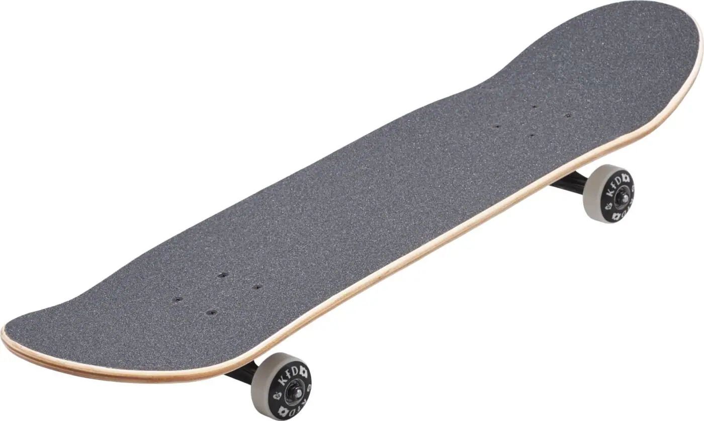 Komplett skateboard från KFD Young Gunz designad för både nybörjare och erfarna åkare, idealisk för olika trick och åkstil, perfekt för skateboardåkning på både gator och i parker.