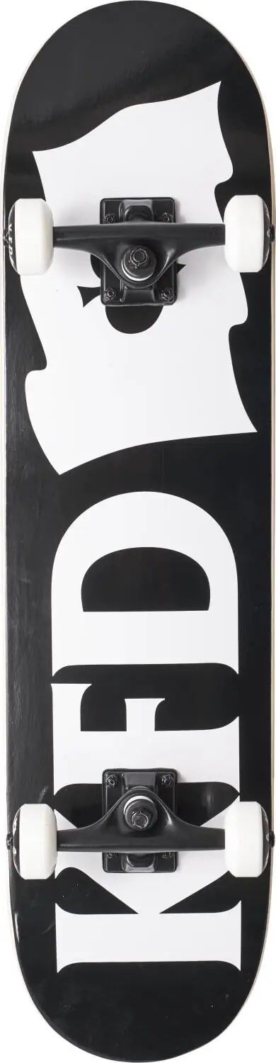 KFD Young Gunz Komplett Skateboard för ungdomar, designad för både nybörjare och erfarna åkare. Perfekt för tricks och cruising, med fokus på hållbarhet och prestanda. Idealisk för skateparker och stadsmiljöer.