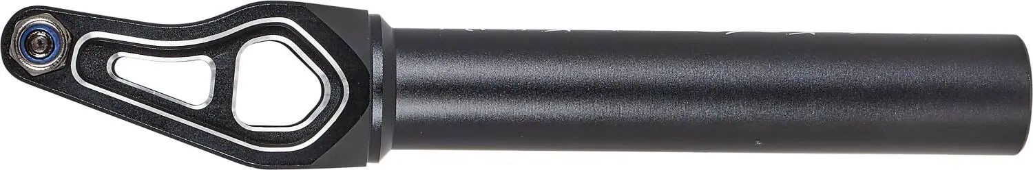 Framgaffel för kickbike designad för optimal prestanda och hållbarhet, perfekt för entusiaster och vardagsanvändning. Idealisk för att förbättra körstabiliteten och manövrerbarheten under alla förhållanden. Passar både nybörjare och erfarna åkare som söker hög kvalitet och pålitlighet i sina trickcyklar.