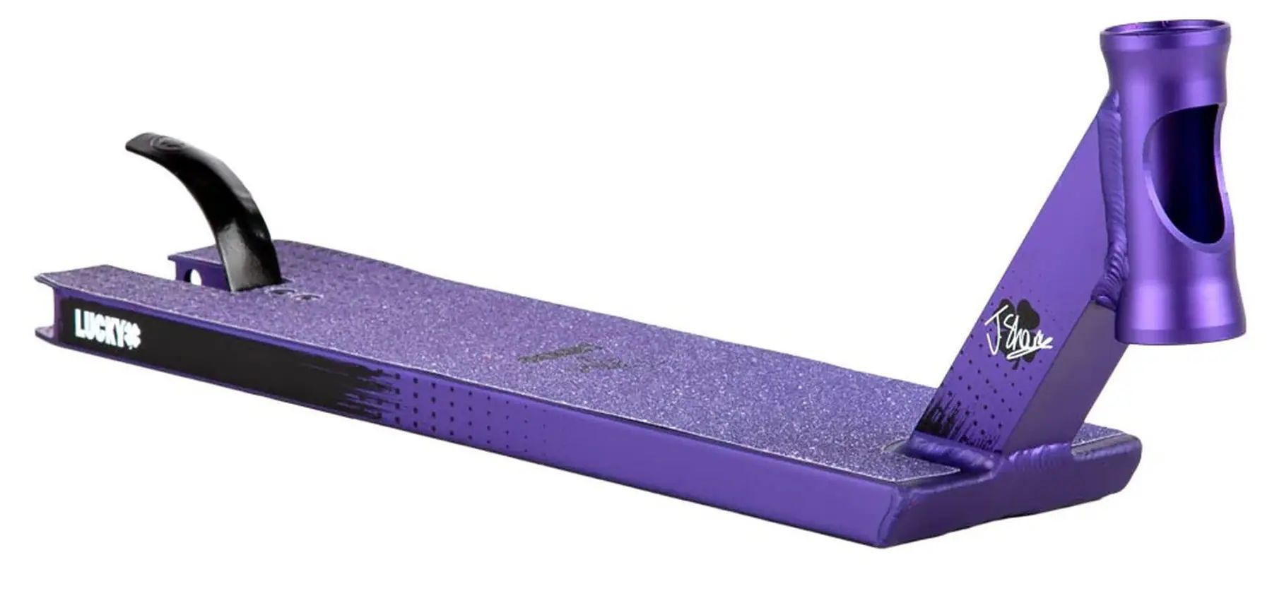 Signature sparkcykel deck från Lucky Jayden Sharman V3, designat för åkare som söker hög prestanda och stil. Perfekt för tricks och freestyleåkning, med en ergonomisk form och slitstark konstruktion för ökad hållbarhet och kontroll.