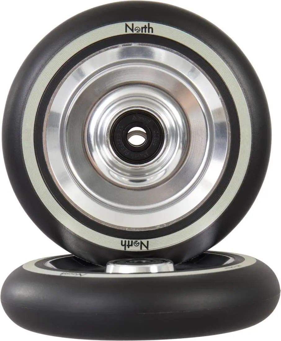 Trick sparkcykel hjul för North Fullcore G2, 2-pack, perfekt för freestyle åkare som vill optimera sina trick och prestanda.