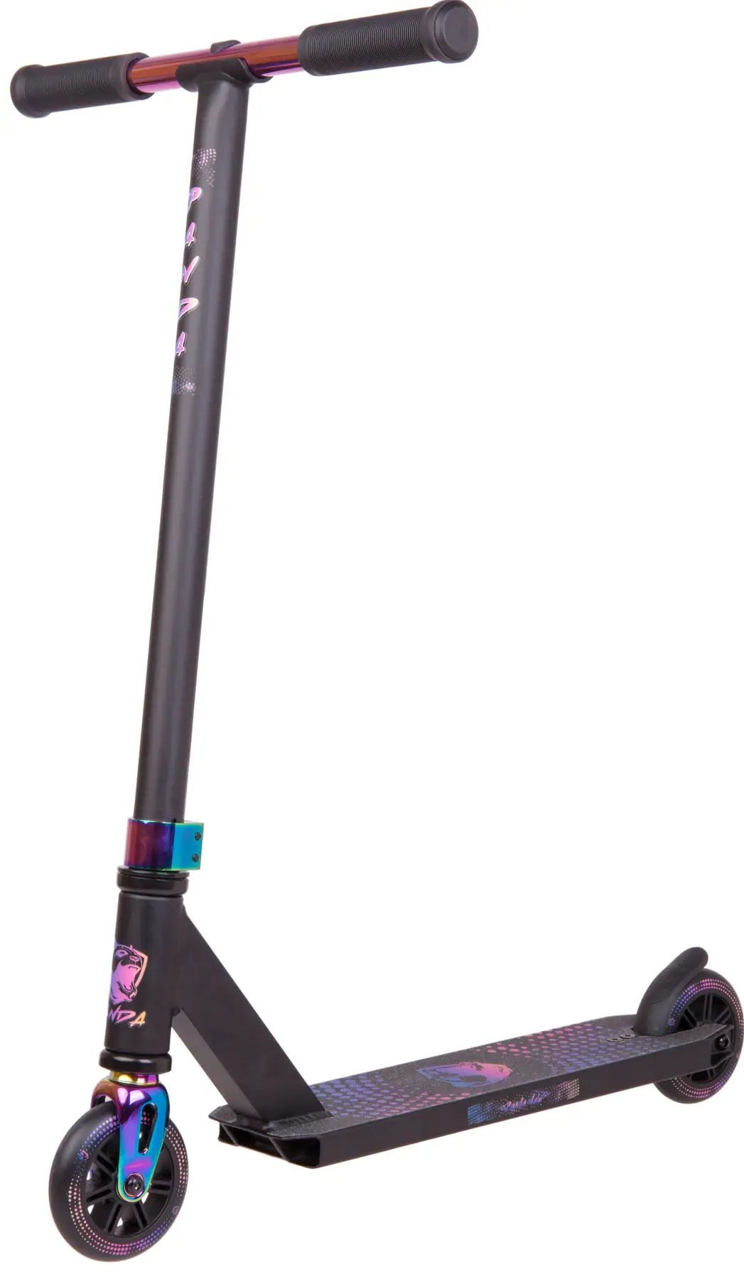 Kickbike för barn från Panda Nubi, designad för trick och lek. Perfekt för aktiva barn som älskar att röra på sig och ha kul. Idealiskt för utomhusaktiviteter och utveckling av balans och koordination.