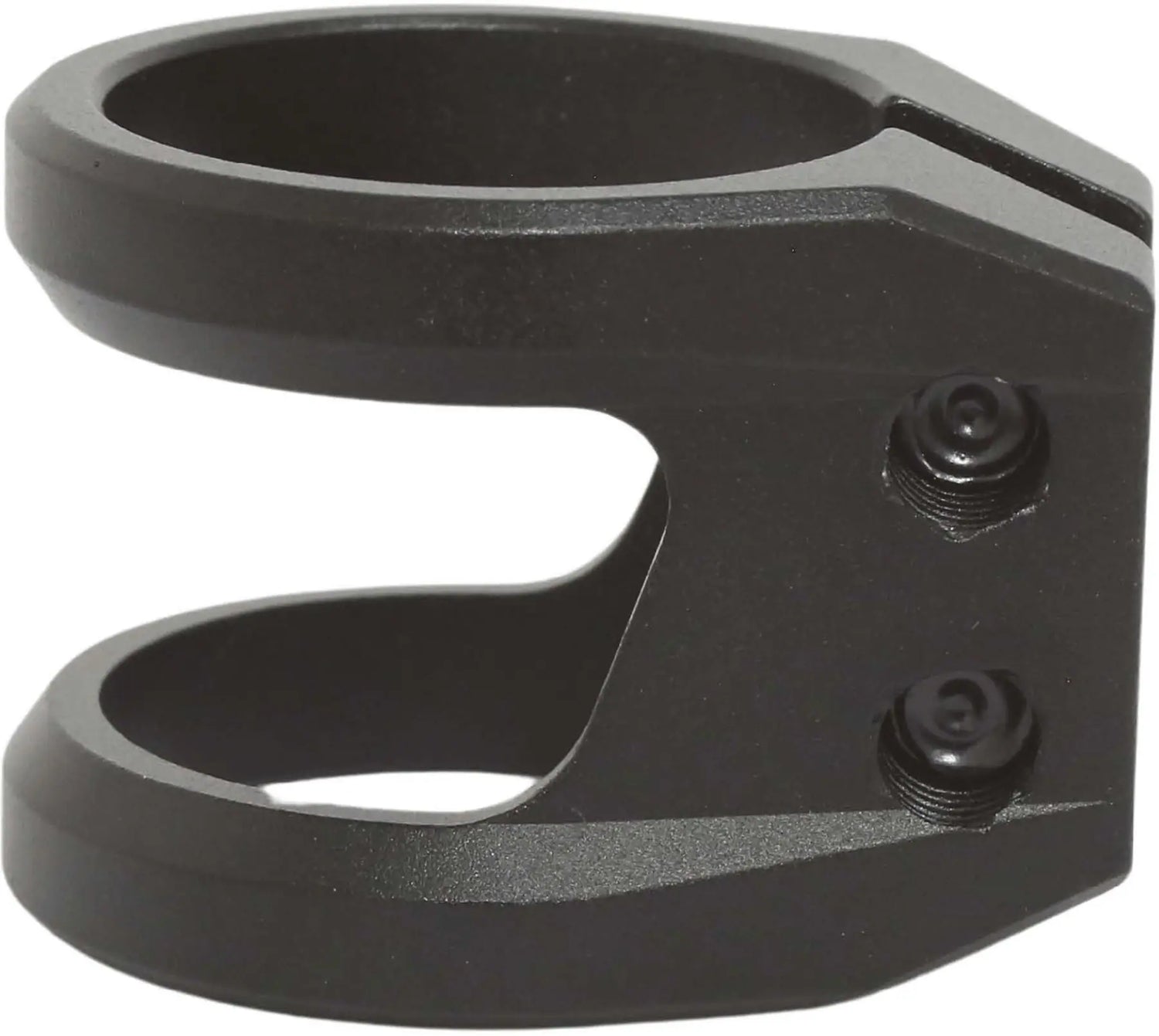 Root GT Pro Scooter Clamp i svart, stilren och hållbar dubbelklämma med 32 mm innerdiameter för maximal kontroll på sparkcykeln.