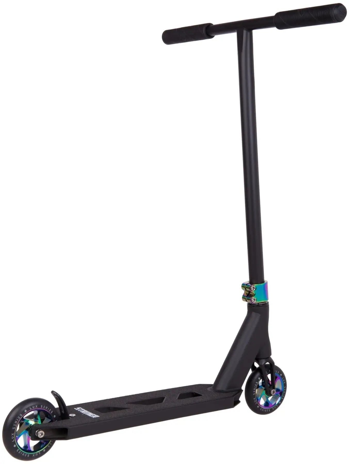Trick sparkcykel designad för avancerad åkning och prestanda, idealisk för stuntåkning och freestyle-tricks. Perfekt val för både nybörjare och erfarna åkare som söker en pålitlig och robust lösning för actionfyllda åkturer.
