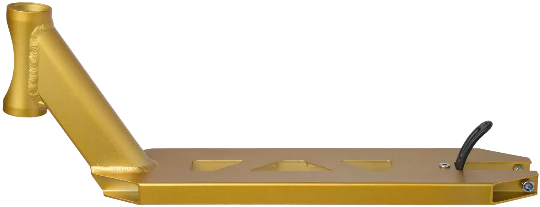 Upptäck Striker Lux Deck i Guld, perfekt för park och tricks. 