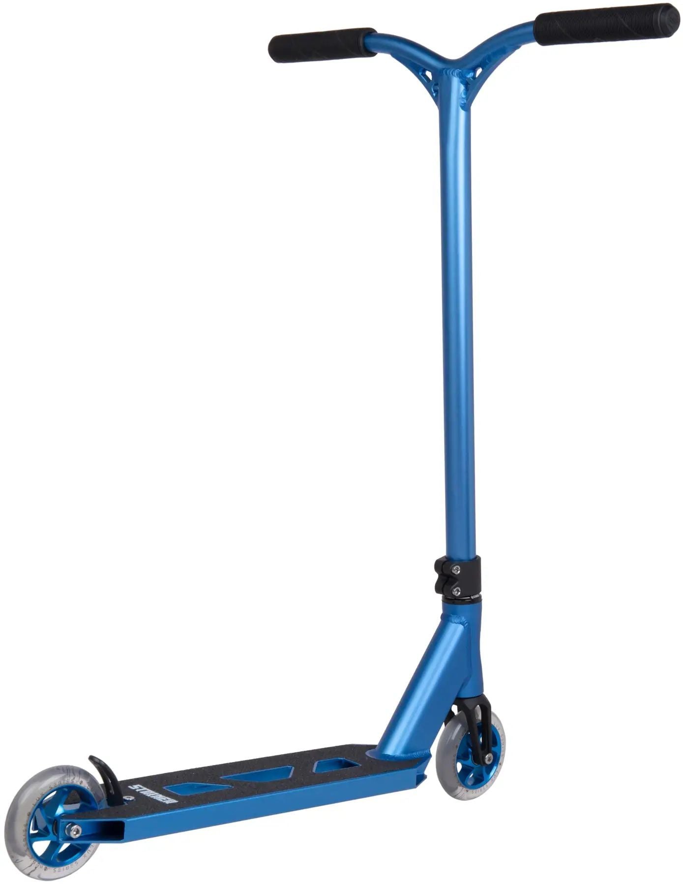 Trick sparkcykel designad för både nybörjare och erfarna åkare, perfekt för stunt och freestyle åkning. Utrustad med avancerade funktioner för smidiga trick och stabilitet. Idealisk för lek och konkurrens.