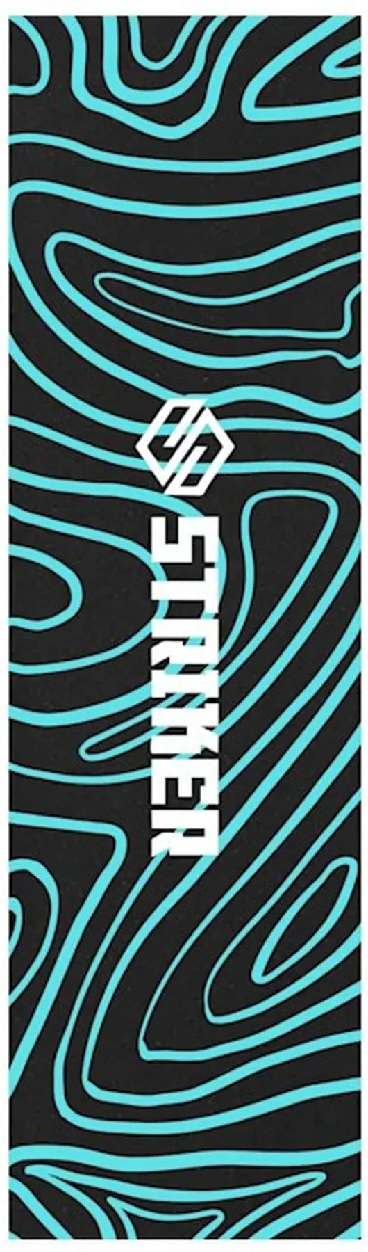 Griptape för kickbike med unik swirl-design som ger ökat grepp och stil till din åkning. Idealisk för både nybörjare och erfarna åkare som vill förbättra sin prestanda.