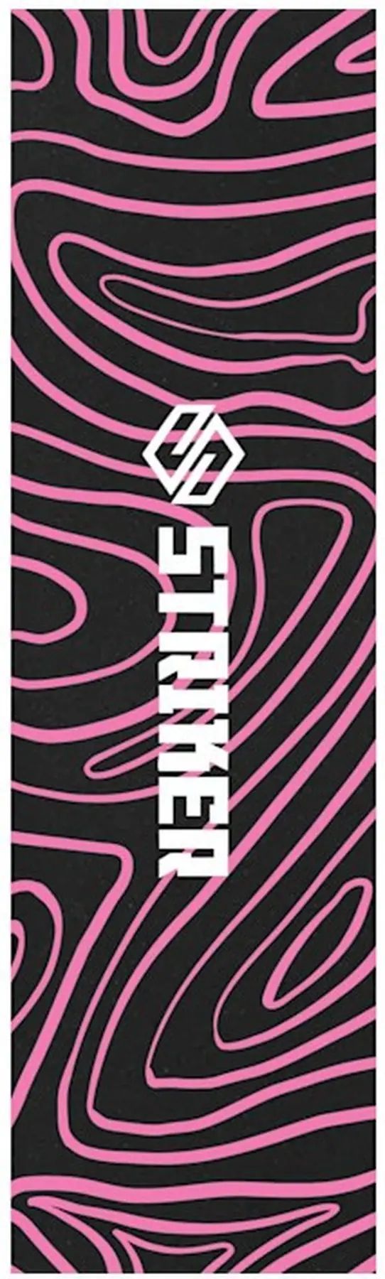 Griptape för kickbike med unik swirl-design som ger ökat grepp och stil till din åkning. Idealisk för både nybörjare och erfarna åkare som vill förbättra sin prestanda.