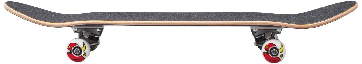 Komplett skateboard från Toy Machine med design inspirerad av monster, perfekt för både nybörjare och erfarna åkare. Idealisk för tricks och cruising i skateparken eller på gatan.