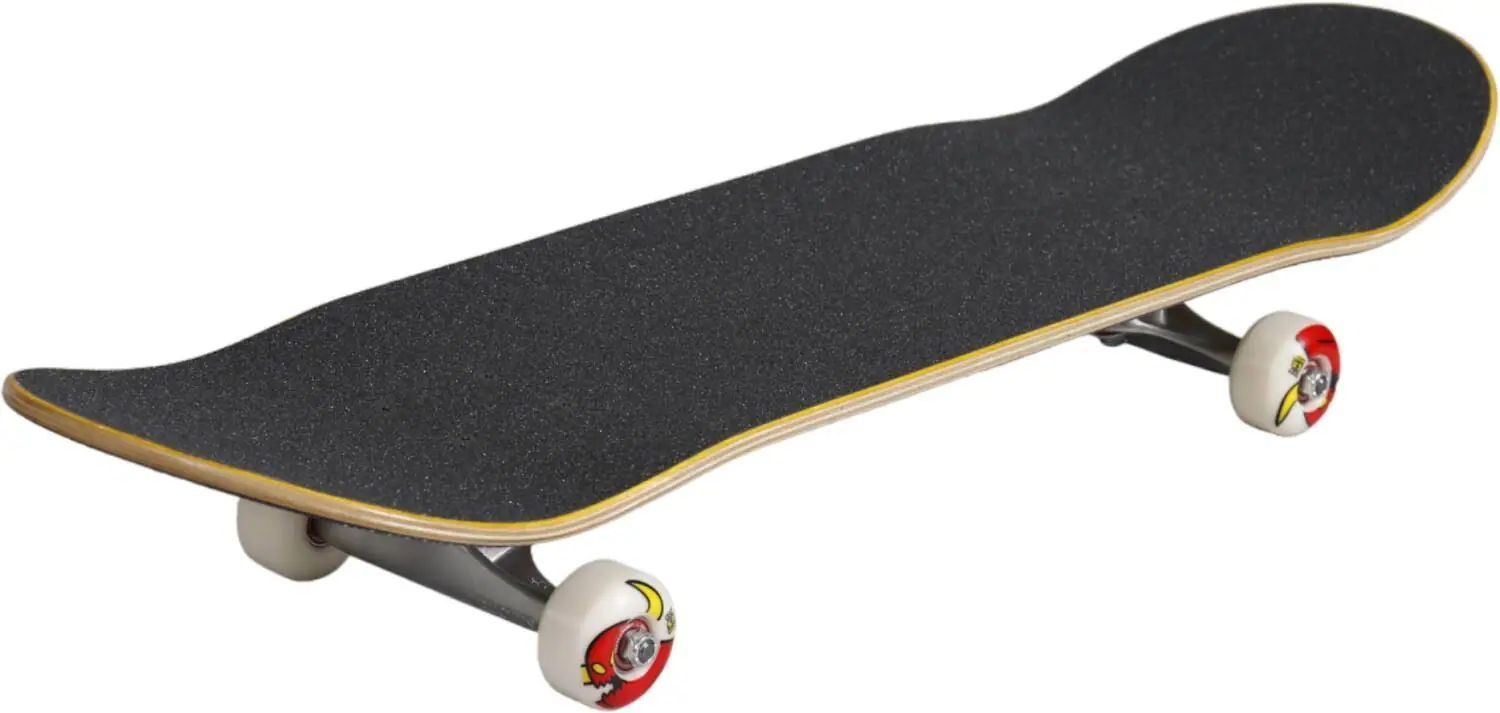 Komplett Toy Machine Frequency Mod skateboard med unik design och högkvalitativa komponenter, perfekt för både nybörjare och erfarna åkare som vill förbättra sina skate-färdigheter.