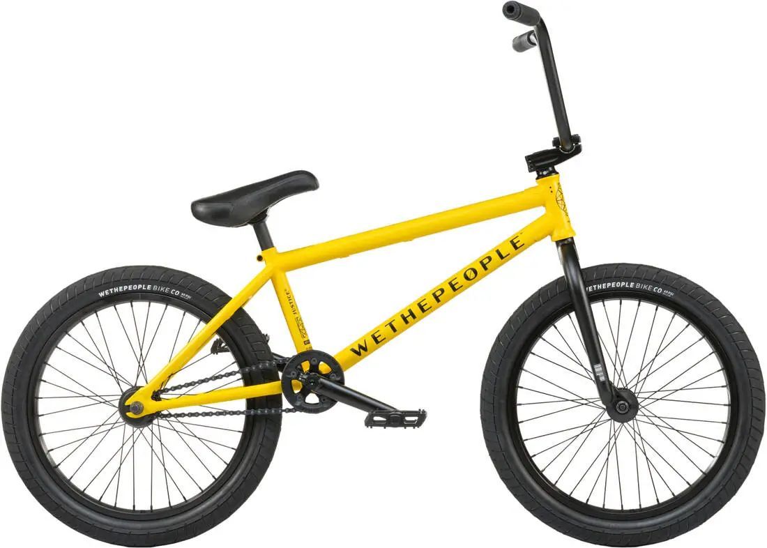 Wethepeople Justice 20″ BMX Freestyle Bike (Matt Taxi Yellow)