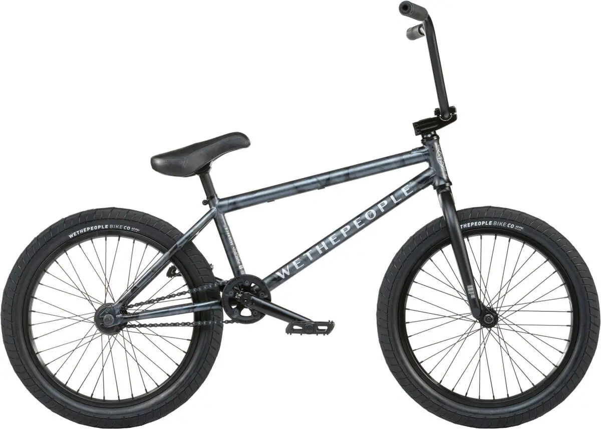 Wethepeople Justice 20″ BMX Freestyle Bike (Matt Ghost Grey)