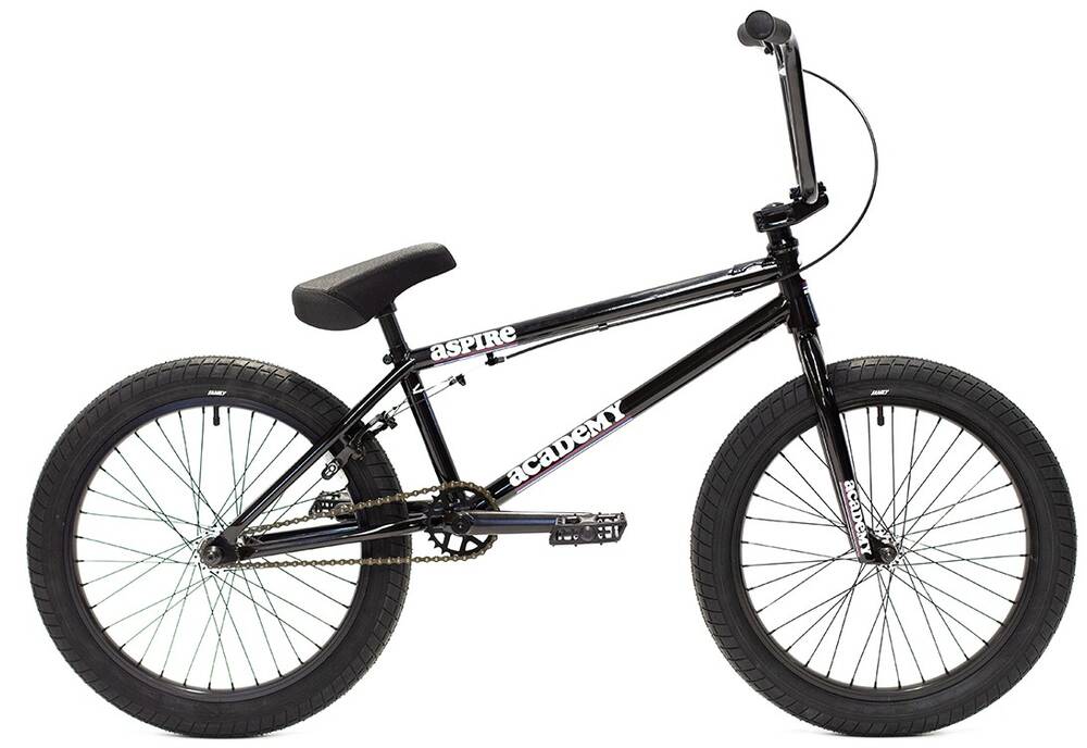 Academy Aspire 20″ 2022 Freestyle BMX Cykel (Svart) -  Wallride