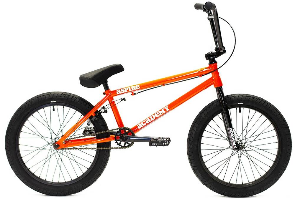 Academy Aspire 20″ 2022 Freestyle BMX Cykel (Safety Orange) -  Wallride