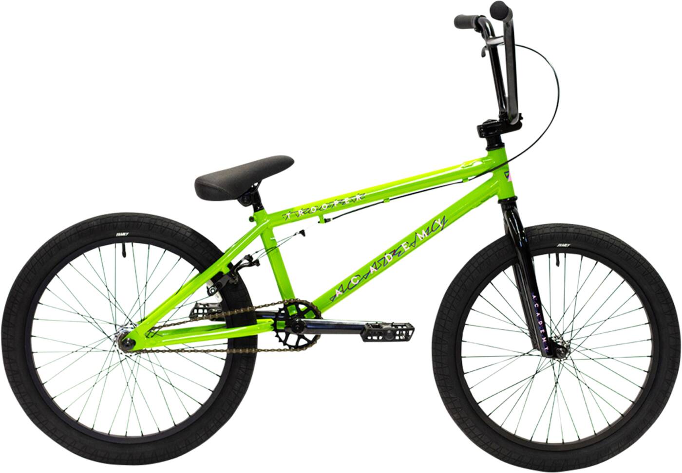 Academy Trooper 20″ 2022 Freestyle BMX Cykel (Lime Green) -  Wallride