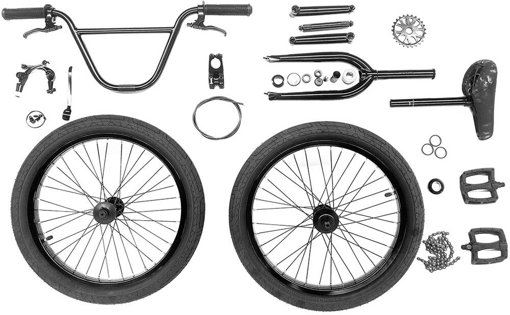 Colony Build Your Own Freestyle BMX Bike Kit Expert -  Wallride