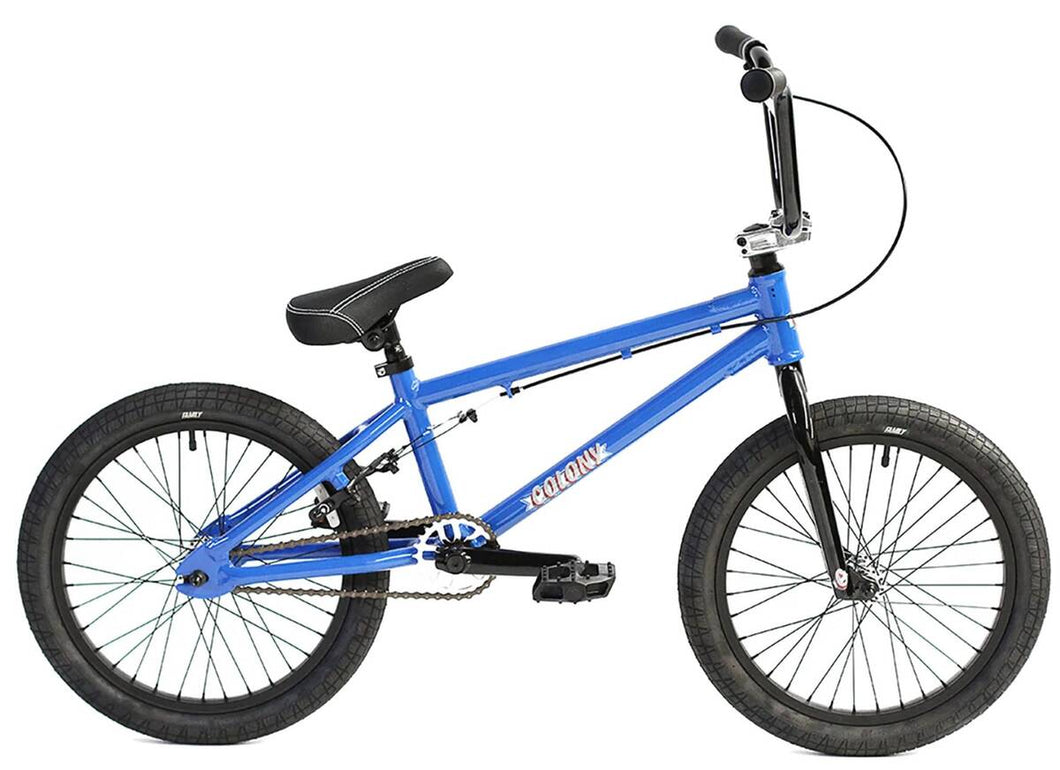 Colony Horizon 14″ 2021 Freestyle BMX Cykel (Blue / Polished)