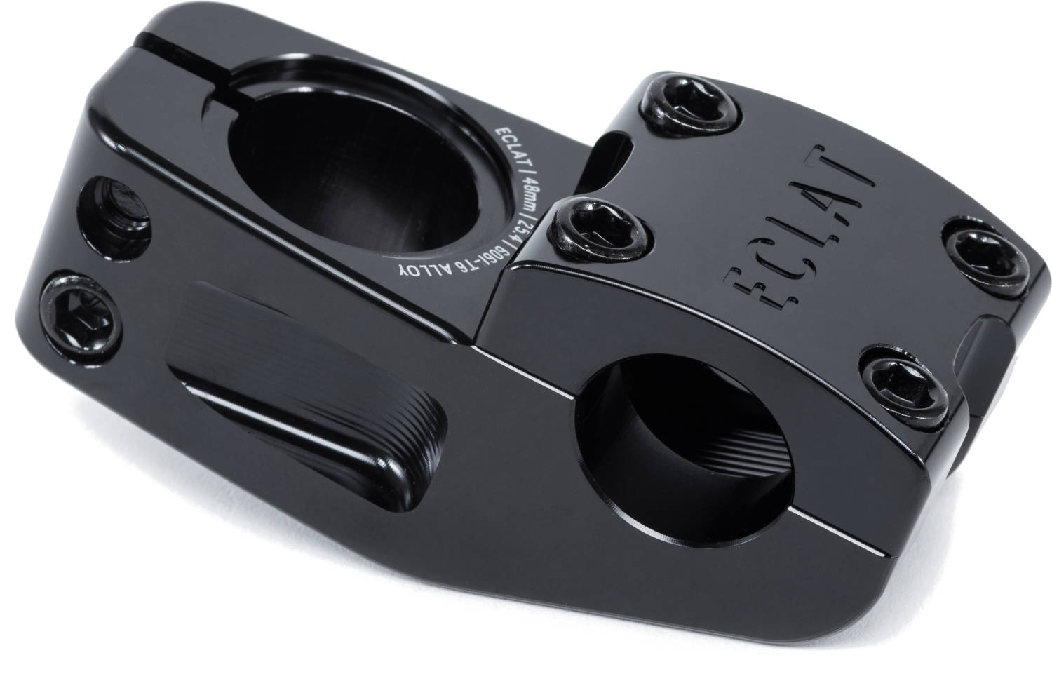 Eclat Domain 25.4mm Topload BMX Stem (Black) -  Wallride