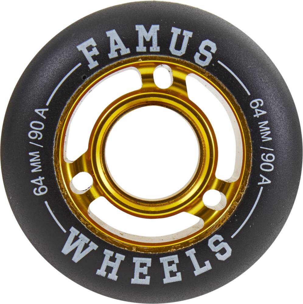 Famus 64mm Aggressive Inline Wheel (Guld)