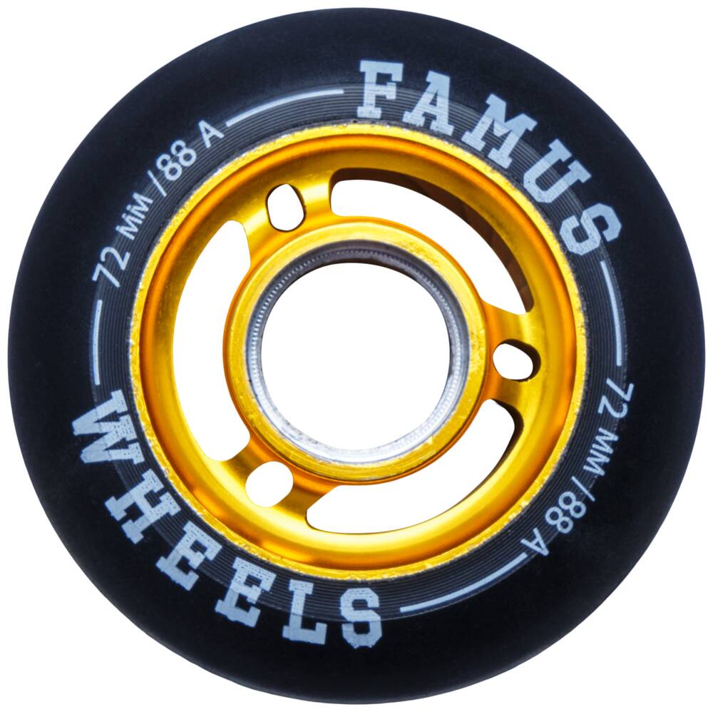 Famus 72mm Aggressive Inline Wheel (Guld)