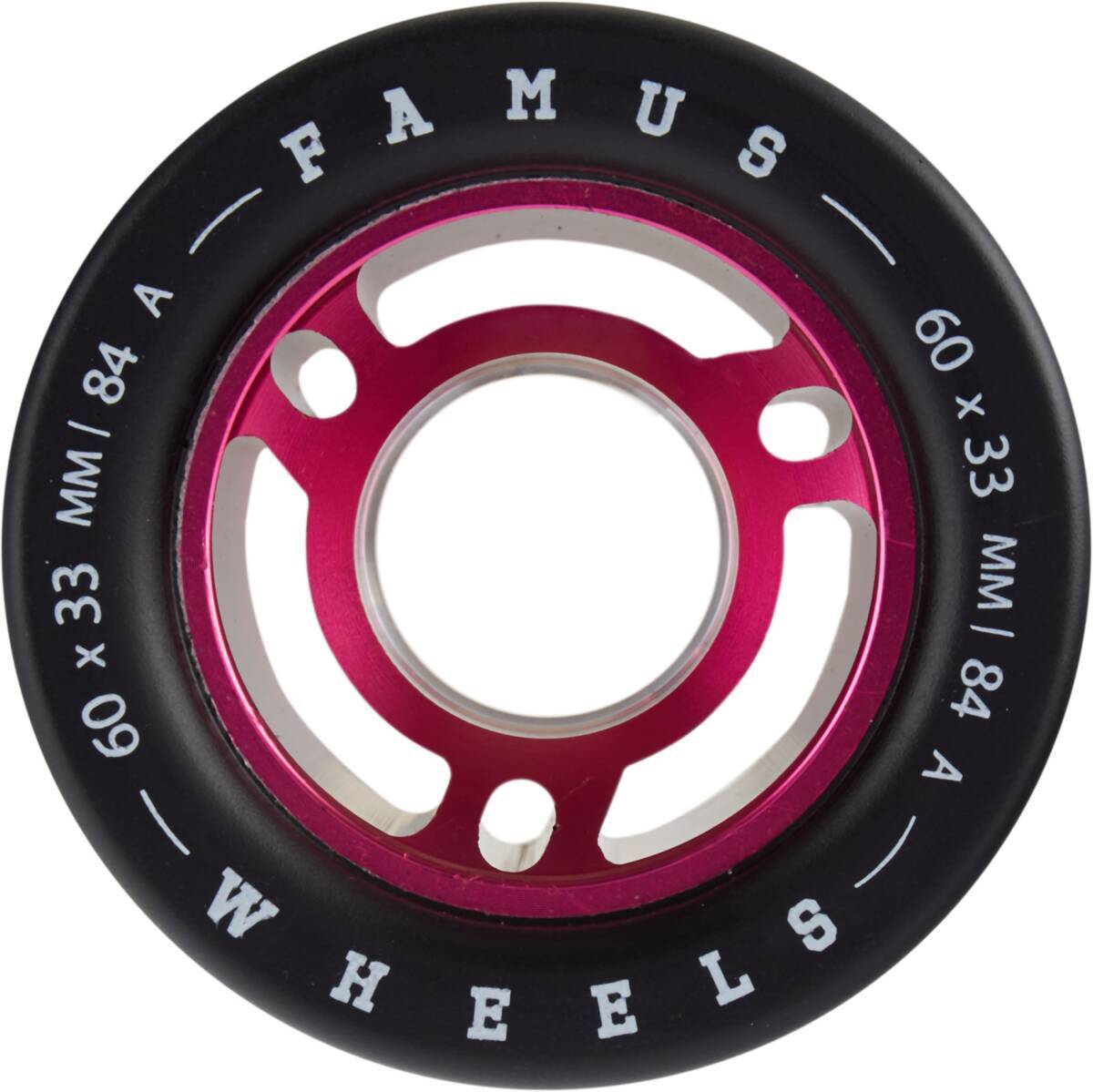 Famus Quad 60mm Wheel (Rosa/Svart)