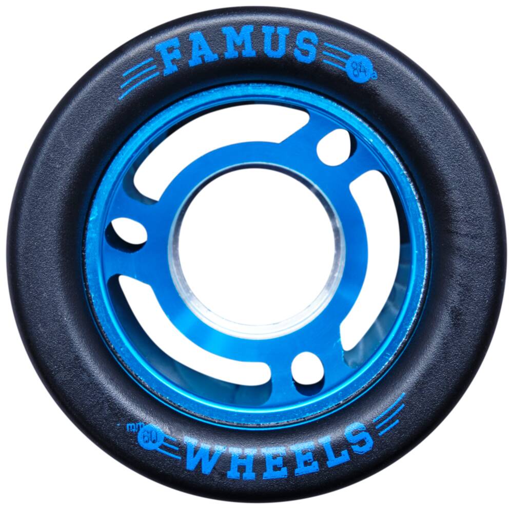 Famus Quad 60mm Wheel (Blå/Svart)