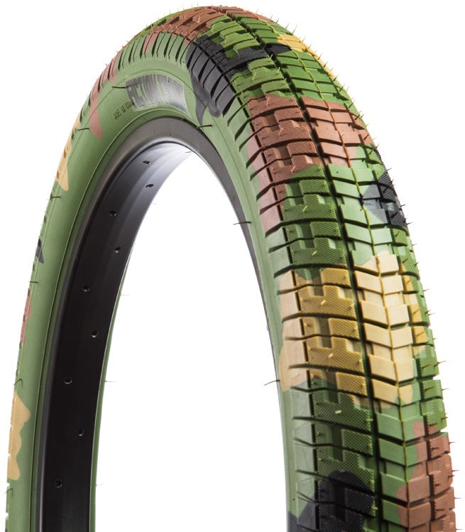 Fiction 16″ Troop BMX Däck (Jungle Camo) -  Wallride