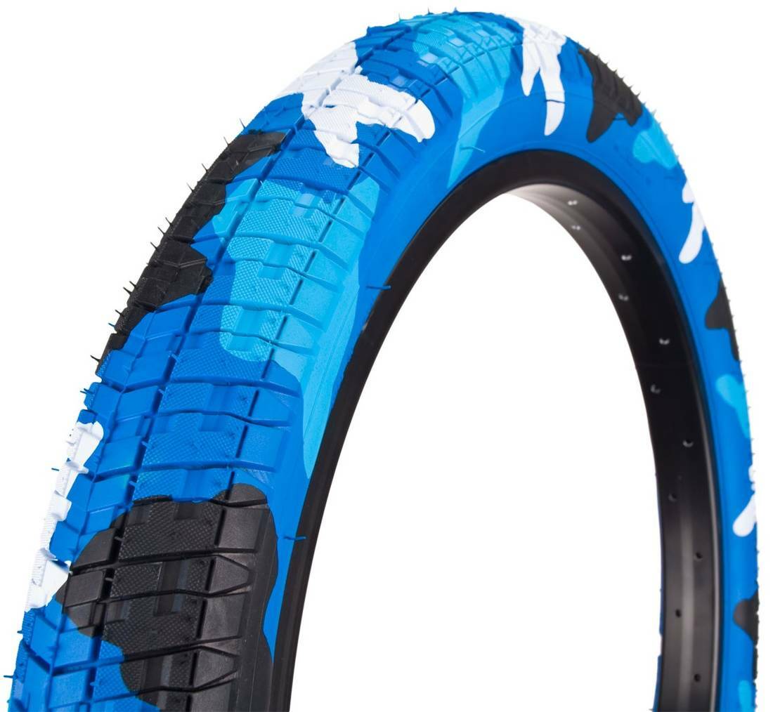 Fiction 18″ Troop BMX Däck (Swat Blue Camo) -  Wallride